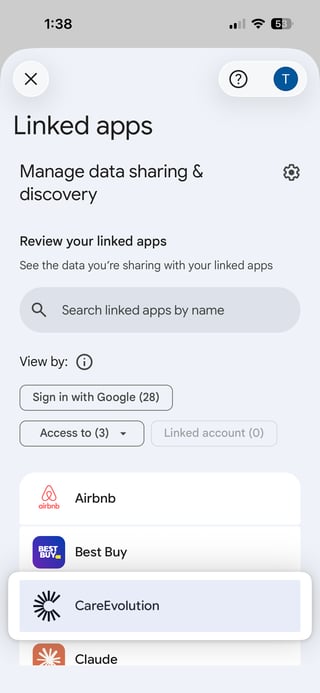 google_health_linked_apps